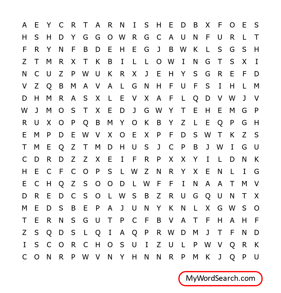 Free Word Search Puzzle Generator Custom Word Search Maker