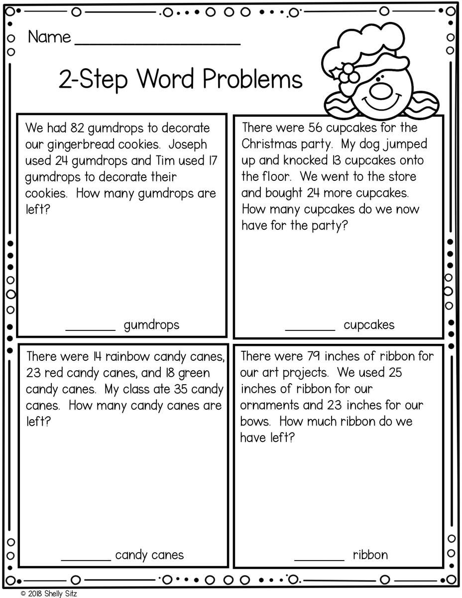 13 Free Christmas Worksheets For Second Grade Second Grade Teaching Blog