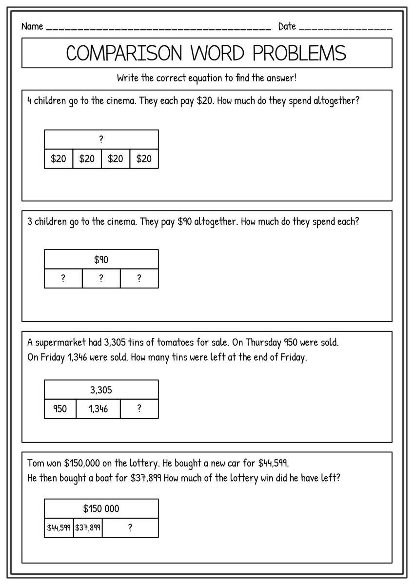 16 Multiplication And Division Word Problems Worksheets Free PDF Worksheets Library