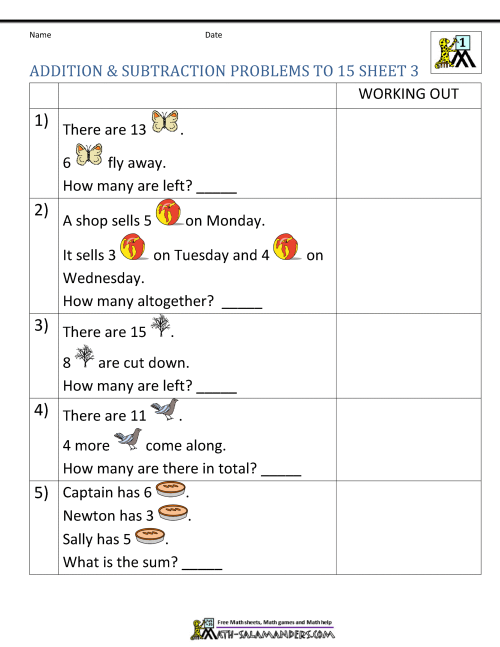 1st Grade Addition And Subtraction Word Problems Catholic Themed Math Word Problems TheCatholicKid