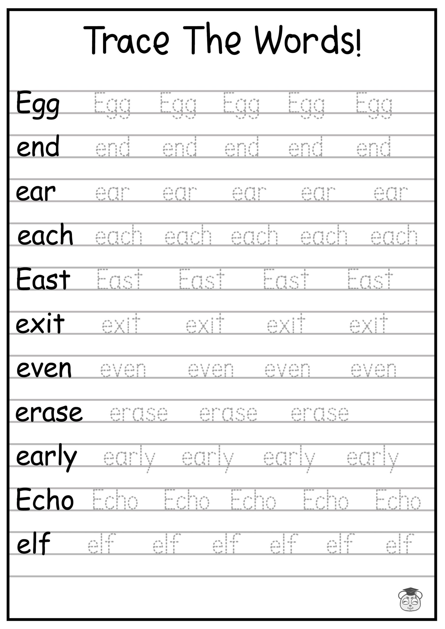 24 Printable Trace The Words Worksheet Alphabetical A Z Capital And Lowercase Words Ages 3 7 KG1 To Grade 2 Etsy 24 Printable Trace The Words Worksheet Alphabetical A Z Capital And Lowercase Words Ages 3 7 KG1 To Grade 2 Etsy
