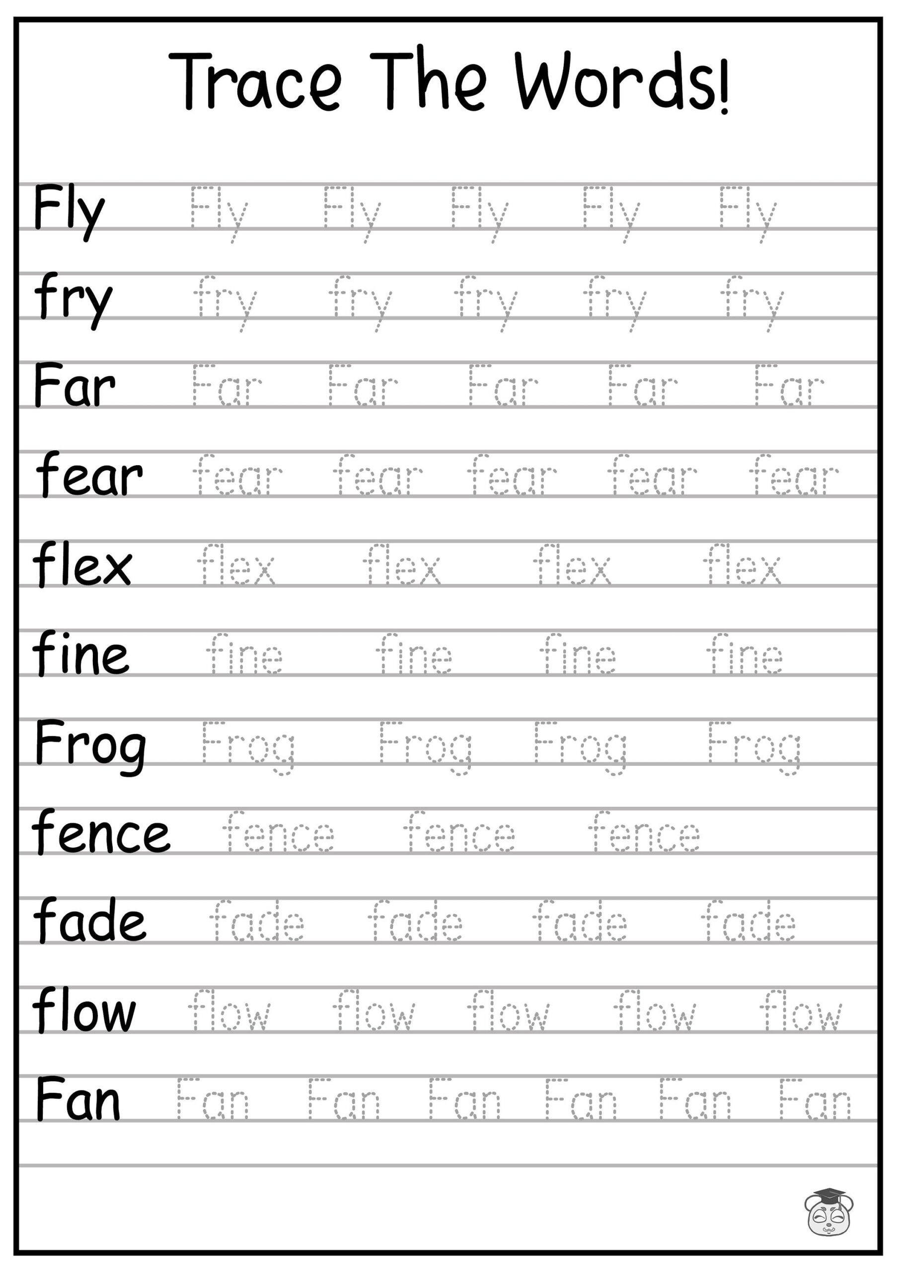 24 Printable Trace The Words Worksheet Alphabetical A Z Capital And Lowercase Words Ages 3 7 KG1 To Grade 2 Etsy 24 Printable Trace The Words Worksheet Alphabetical A Z Capital And Lowercase Words Ages 3 7 KG1 To Grade 2 Etsy