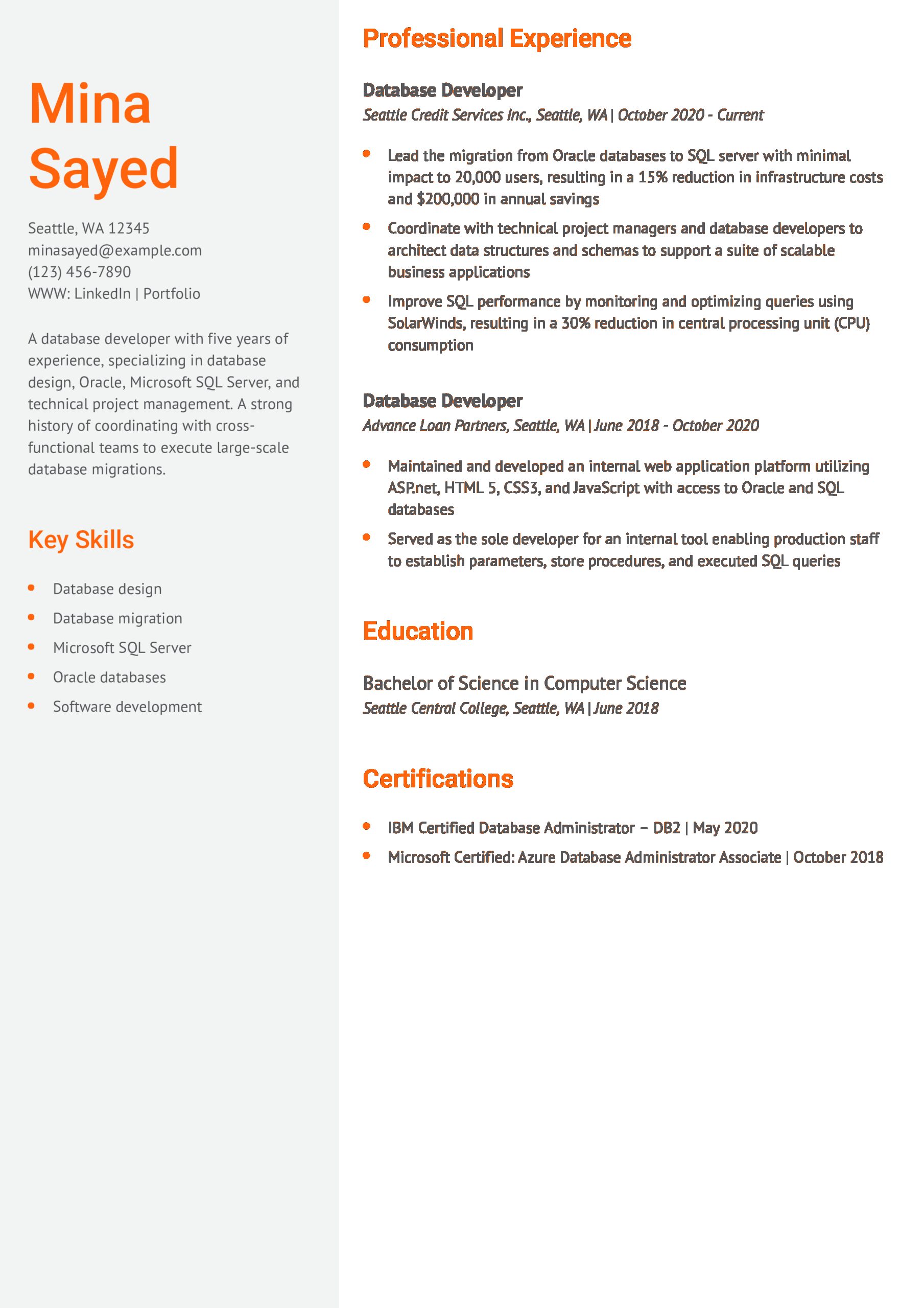 25 Resume Templates And Examples For Word For 2025 ResumeBuilder