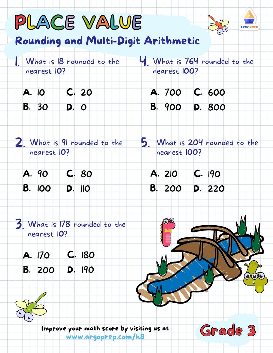 3rd Grade Word Problems Place Value Worksheets For Free ArgoPrep 3rd Grade Word Problems Place Value Worksheets For Free ArgoPrep