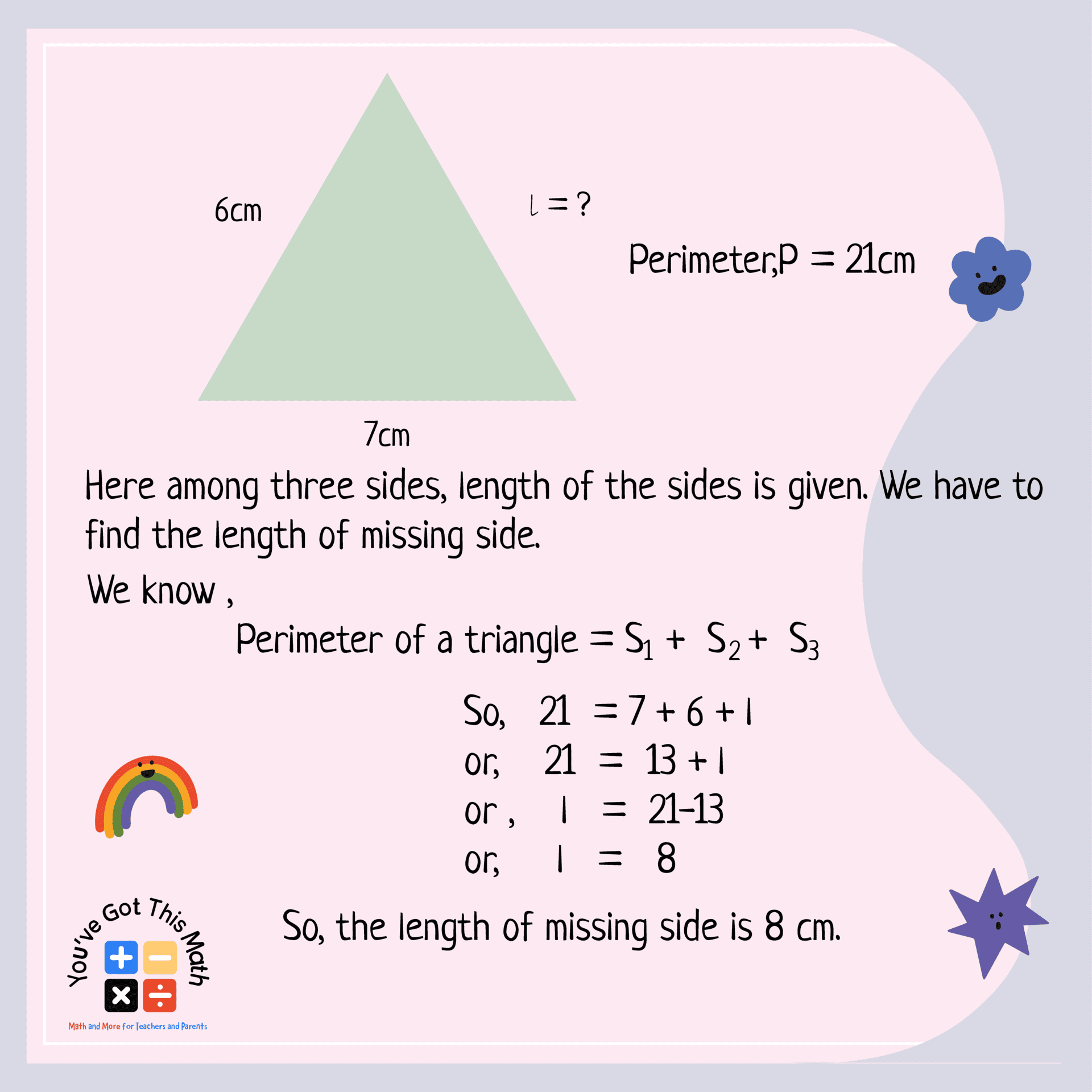 5 Free Find Missing Side When Given Perimeter Worksheet Fun Activities 5 Free Find Missing Side When Given Perimeter Worksheet Fun Activities