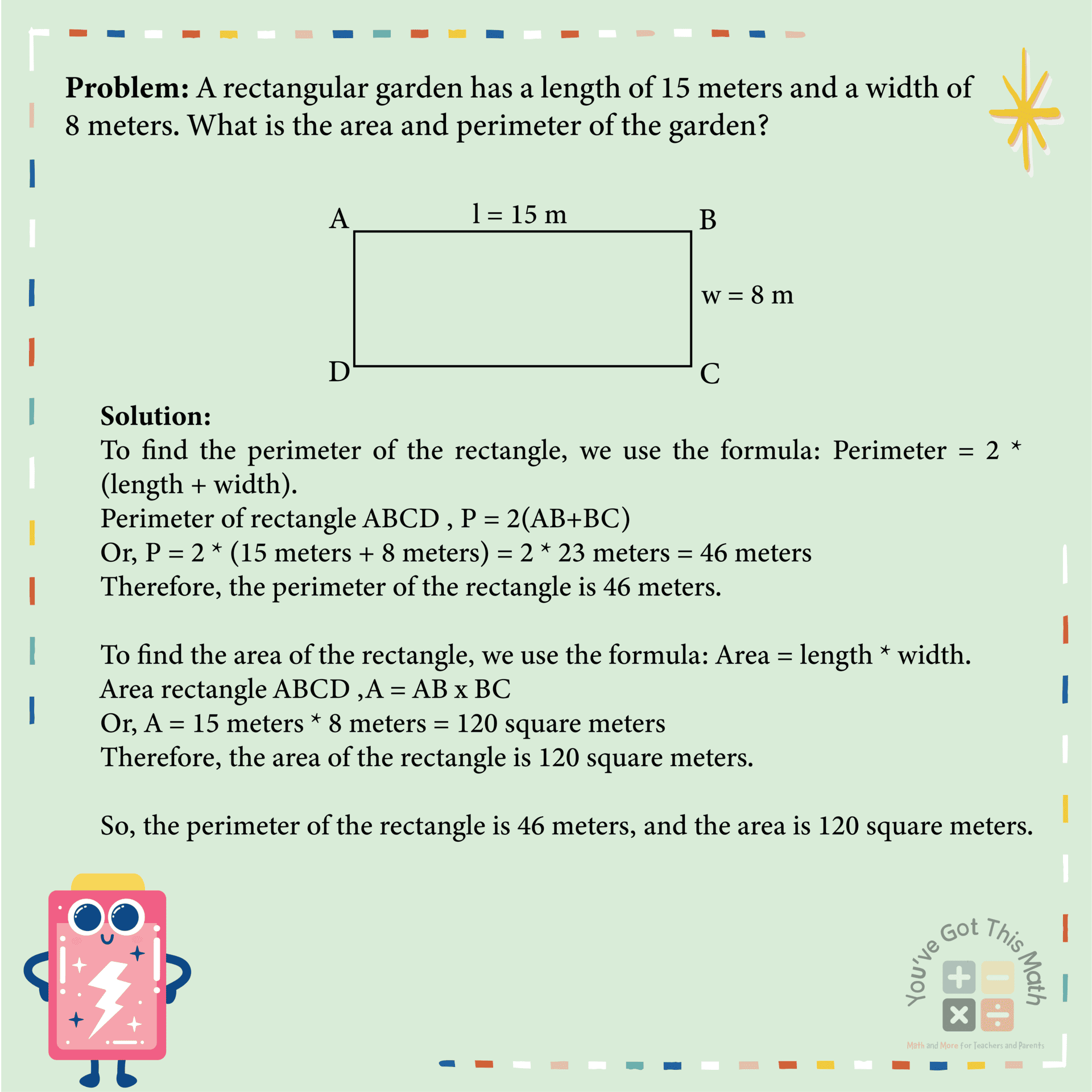 60 Fun Area And Perimeter Word Problems Free Worksheets