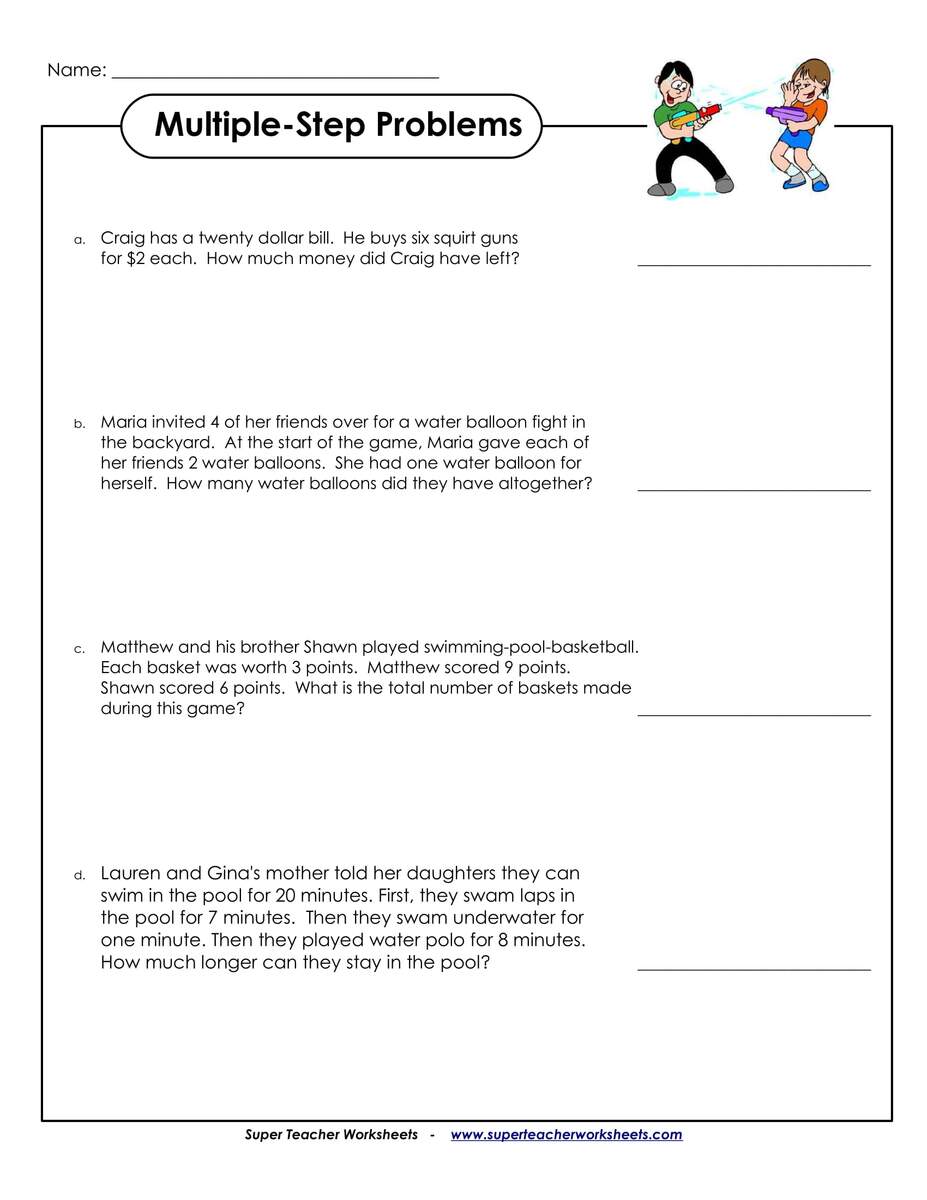 9 Math Worksheets For Students Examples