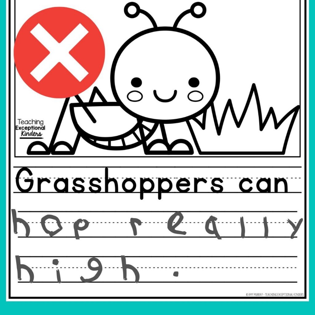 A Better Way To Teach Handwriting Spacing Without Spaghetti And Meatballs Teaching Exceptional Kinders A Better Way To Teach Handwriting Spacing Without Spaghetti And Meatballs Teaching Exceptional Kinders