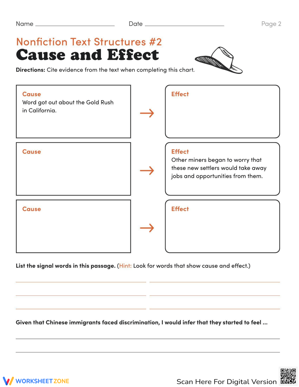 Cause Effect Learn Now Worksheet Cause Effect Learn Now Worksheet