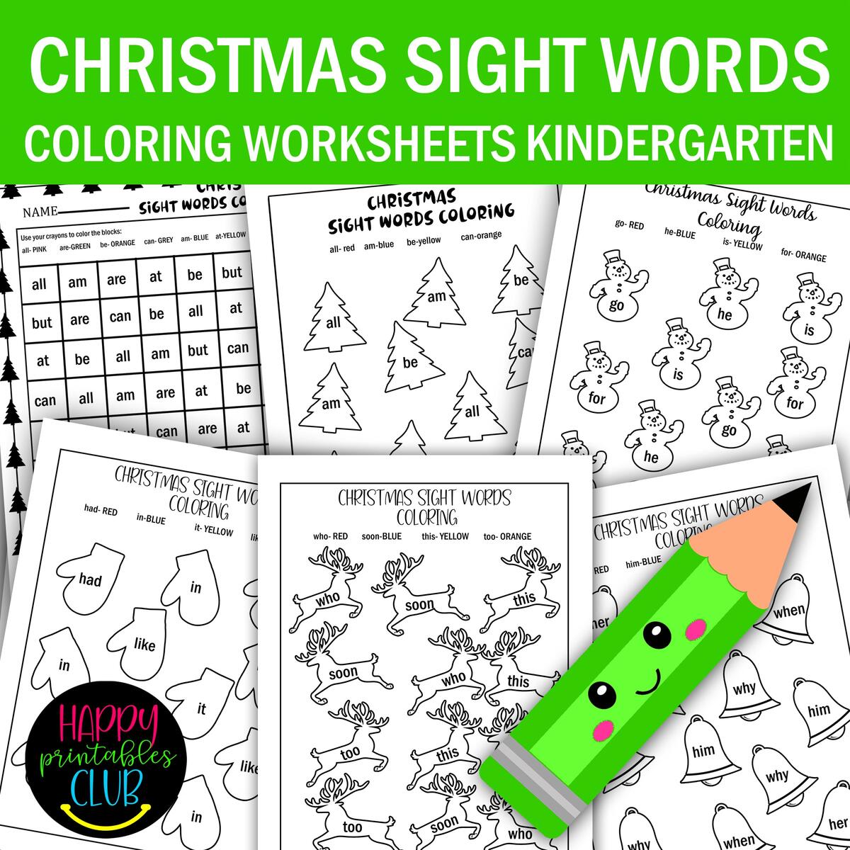 Christmas Sight Words Coloring Worksheets Kindergarten Sight Words Coloring Made By Teachers Christmas Sight Words Coloring Worksheets Kindergarten Sight Words Coloring Made By Teachers