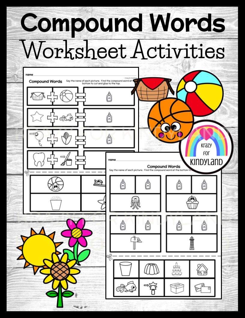 Compound Words Worksheet For Grade 1 Or 2 Compound Words Activity Sheets Made By Teachers
