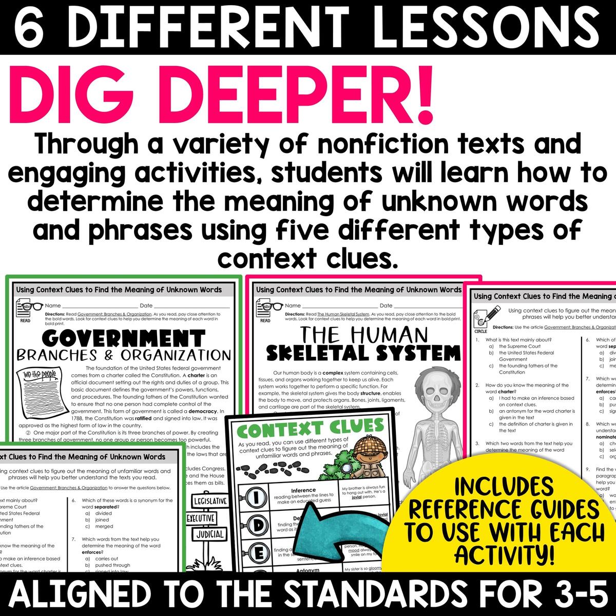 Context Clues Worksheets And Passages Determining Meaning Of Unknown Words A Love Of Teaching Kim Miller Context Clues Worksheets And Passages Determining Meaning Of Unknown Words A Love Of Teaching Kim Miller