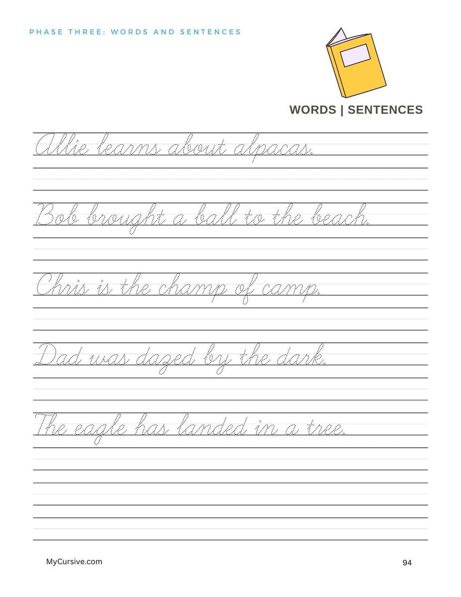 Cursive Sentences Free Worksheets For Practice 2025 Cursive Sentences Free Worksheets For Practice 2025