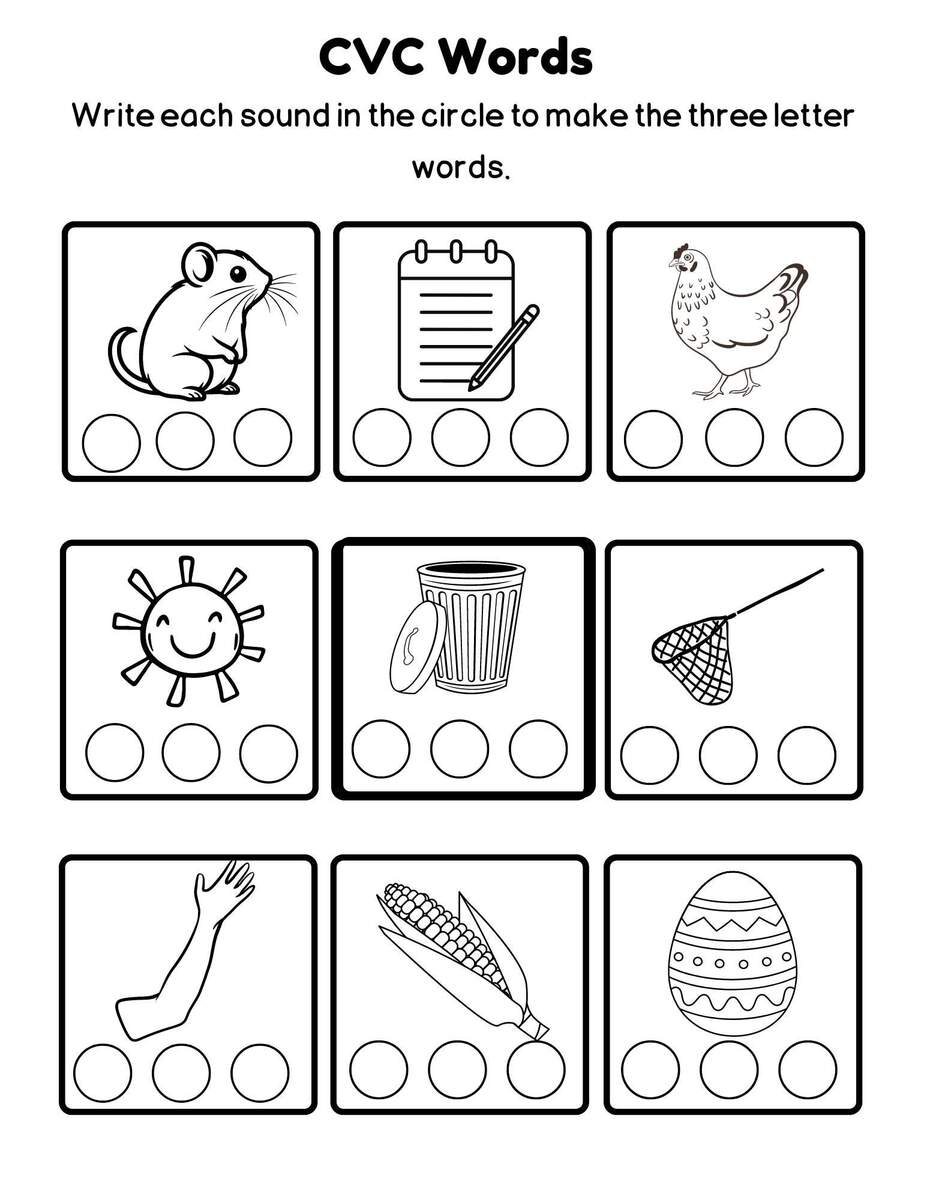 3 Letters Words