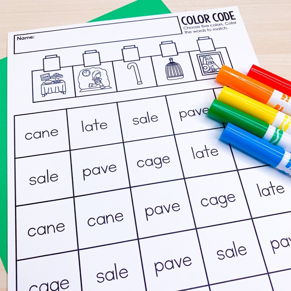 CVC Words Science Of Reading Aligned No Prep Literacy Center Mats Worksheets