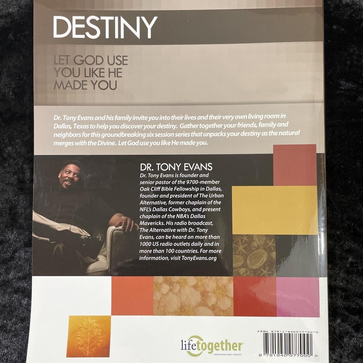 Destiny Let God Use You Like He Made You Study Guide Only Tony Evans 9781940077000 EBay