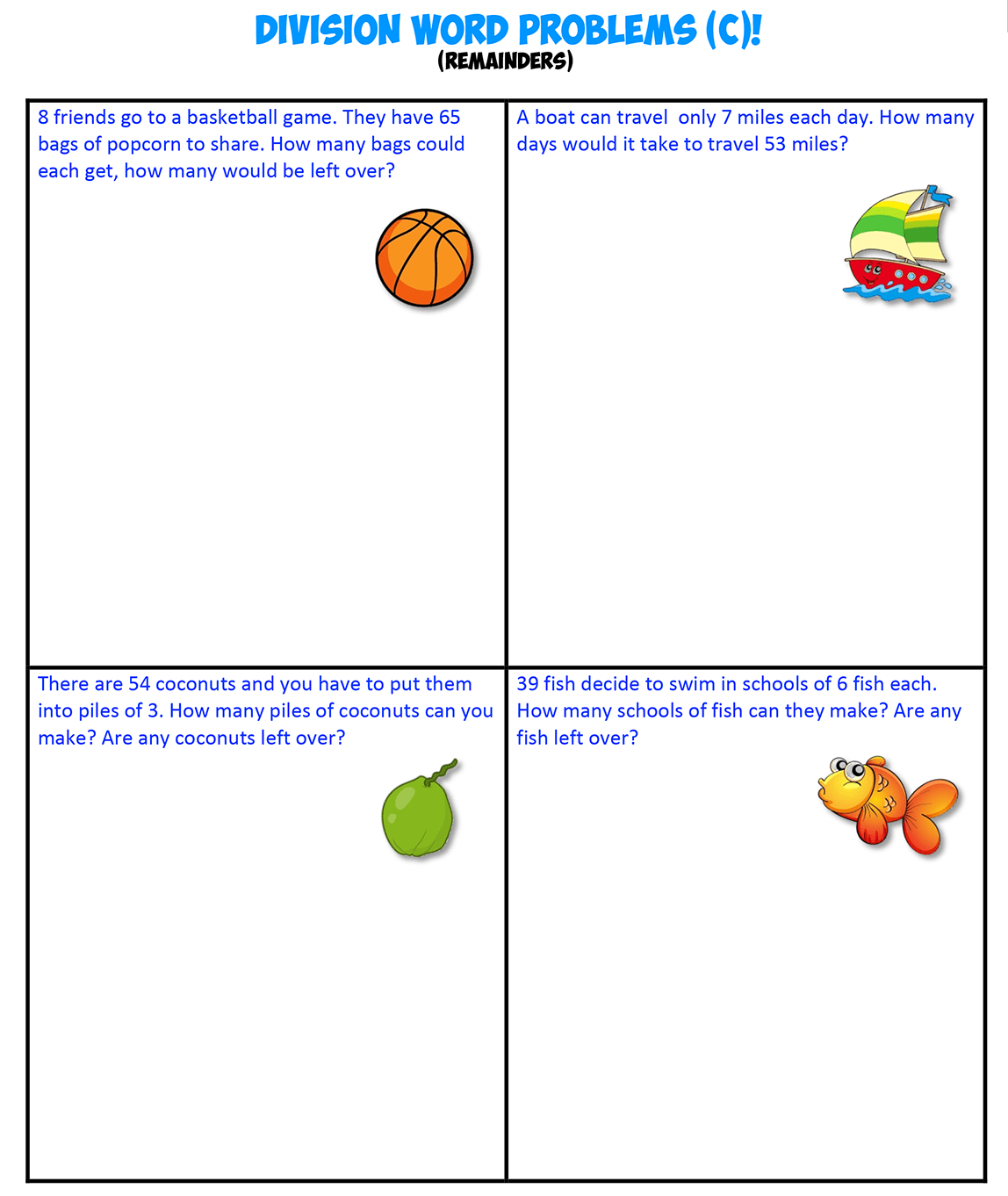 Division Word Problems C Remainders Mr R S World Of Math Worksheets Library Division Word Problems C Remainders Mr R S World Of Math Worksheets Library