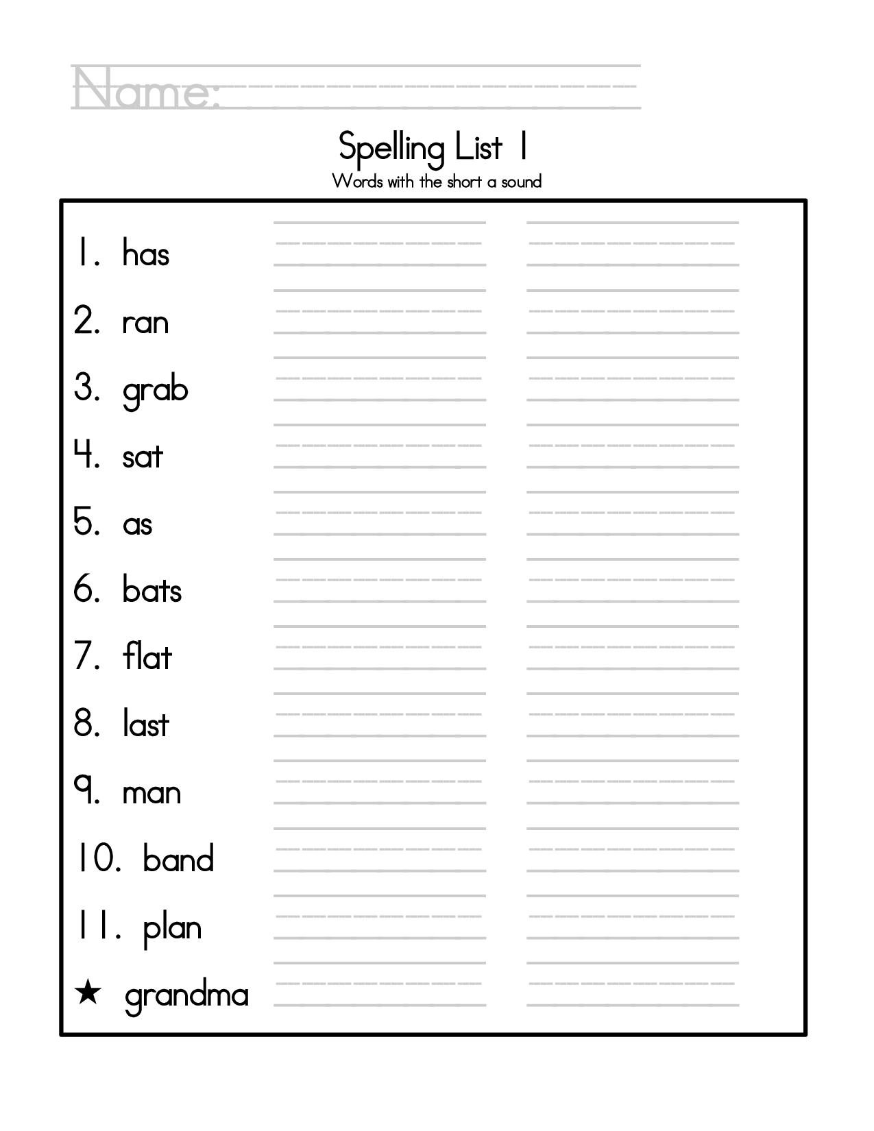 Engaging 2nd Grade Spelling Worksheets For Fun Learning Engaging 2nd Grade Spelling Worksheets For Fun Learning