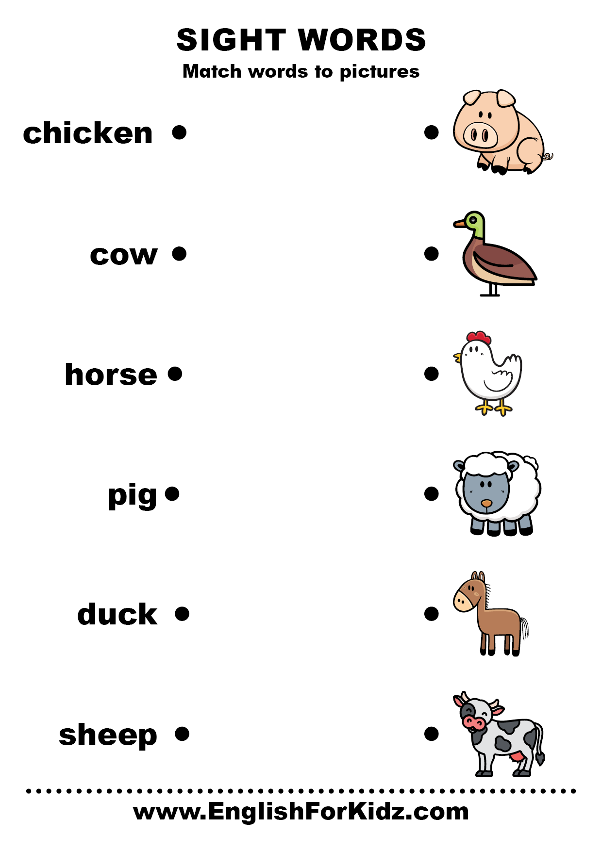 English For Kids Step By Step Sight Words Worksheets English For Kids Step By Step Sight Words Worksheets