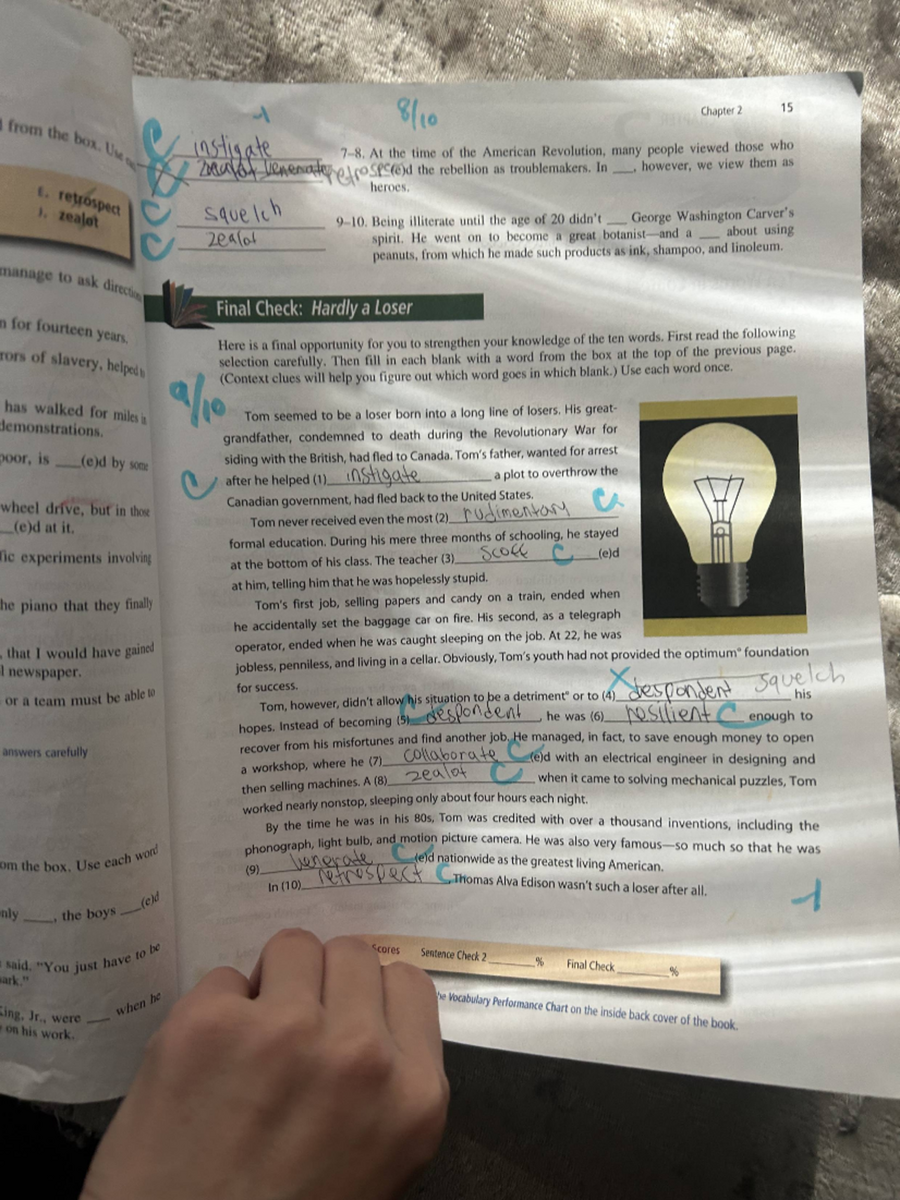 Enhancing Vocabulary Skills Chapter 2 Practice Exercises Studocu