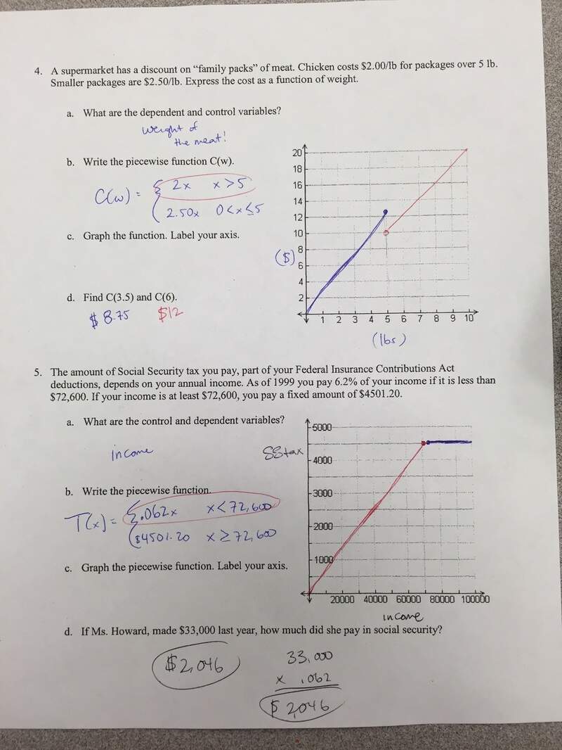 F16 WEEK 2 Activity 8 Word Problems Using Piecewise Functions Math Grade 11 Studocu