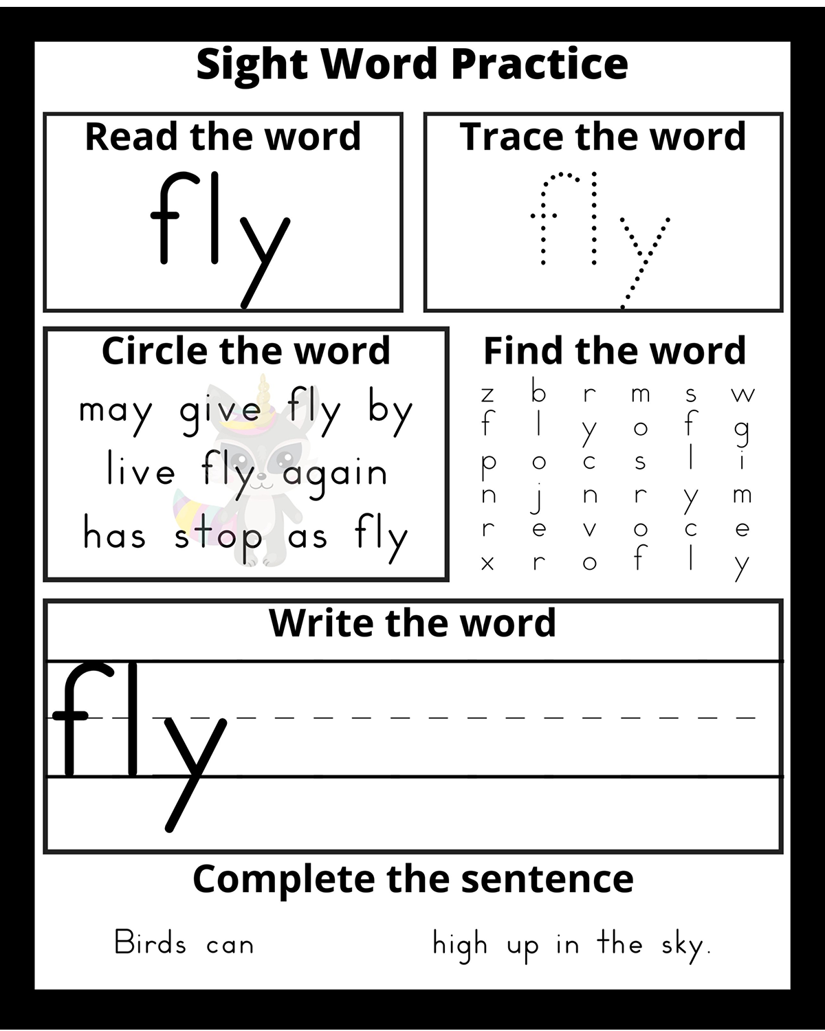 First Grade Dolch Sight Words Practice Extreme Couponing Mom