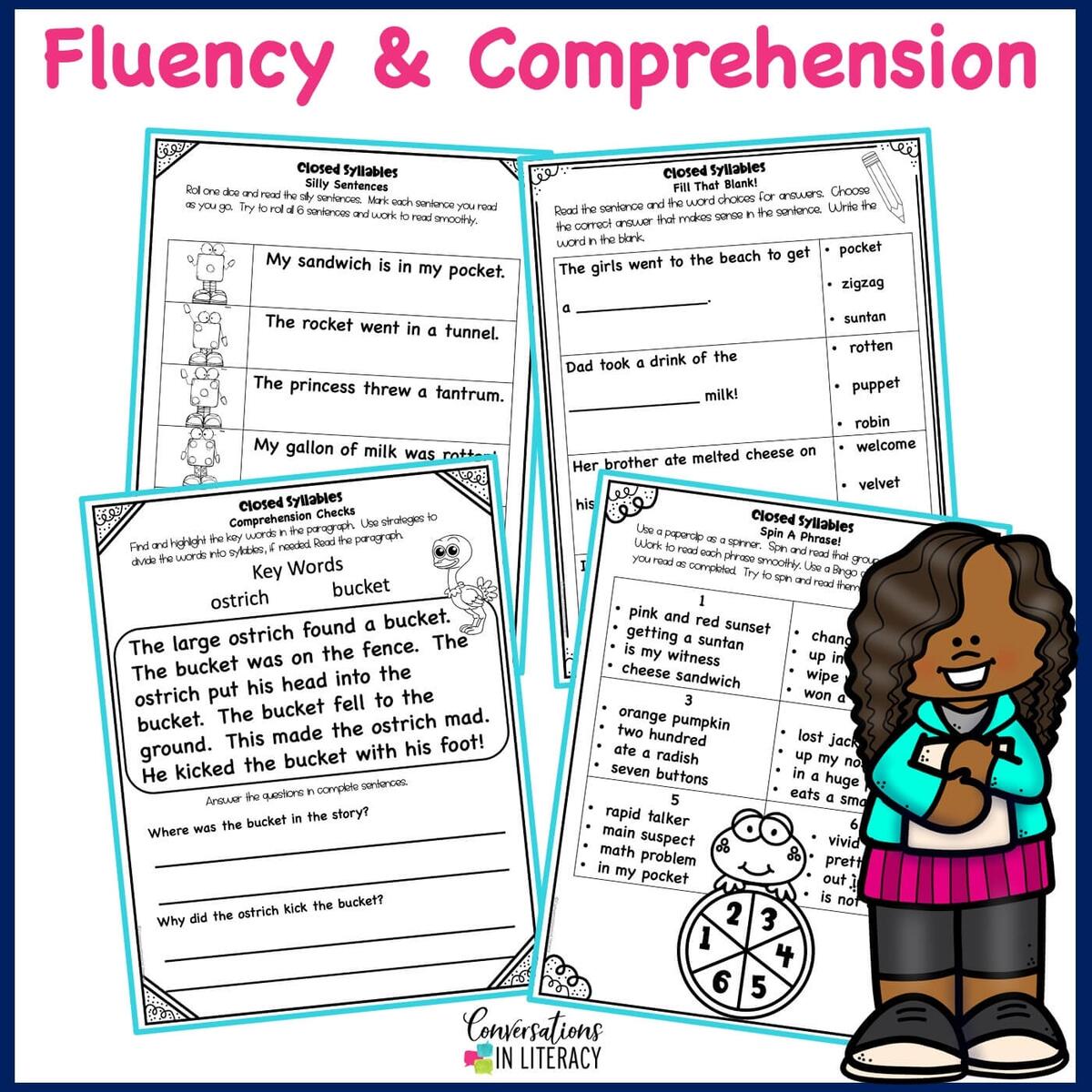 FREE Closed Syllables Decoding Multisyllabic Words Activities Conversations In Literacy