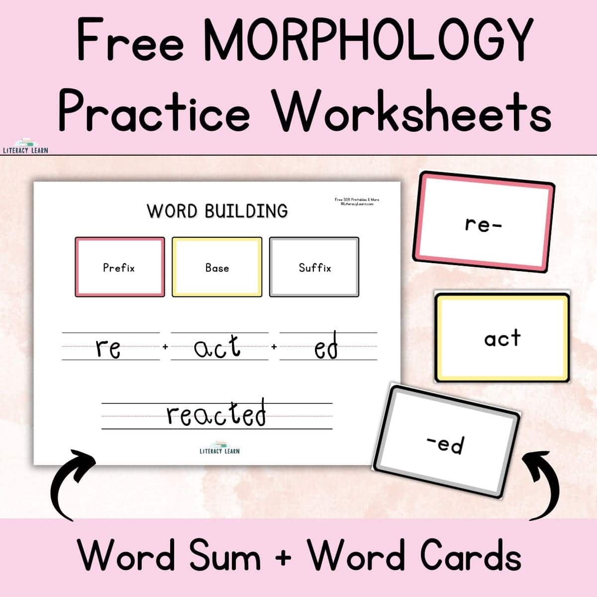 Free Morphology Worksheets Prefixes Suffixes Bases Literacy Learn Free Morphology Worksheets Prefixes Suffixes Bases Literacy Learn