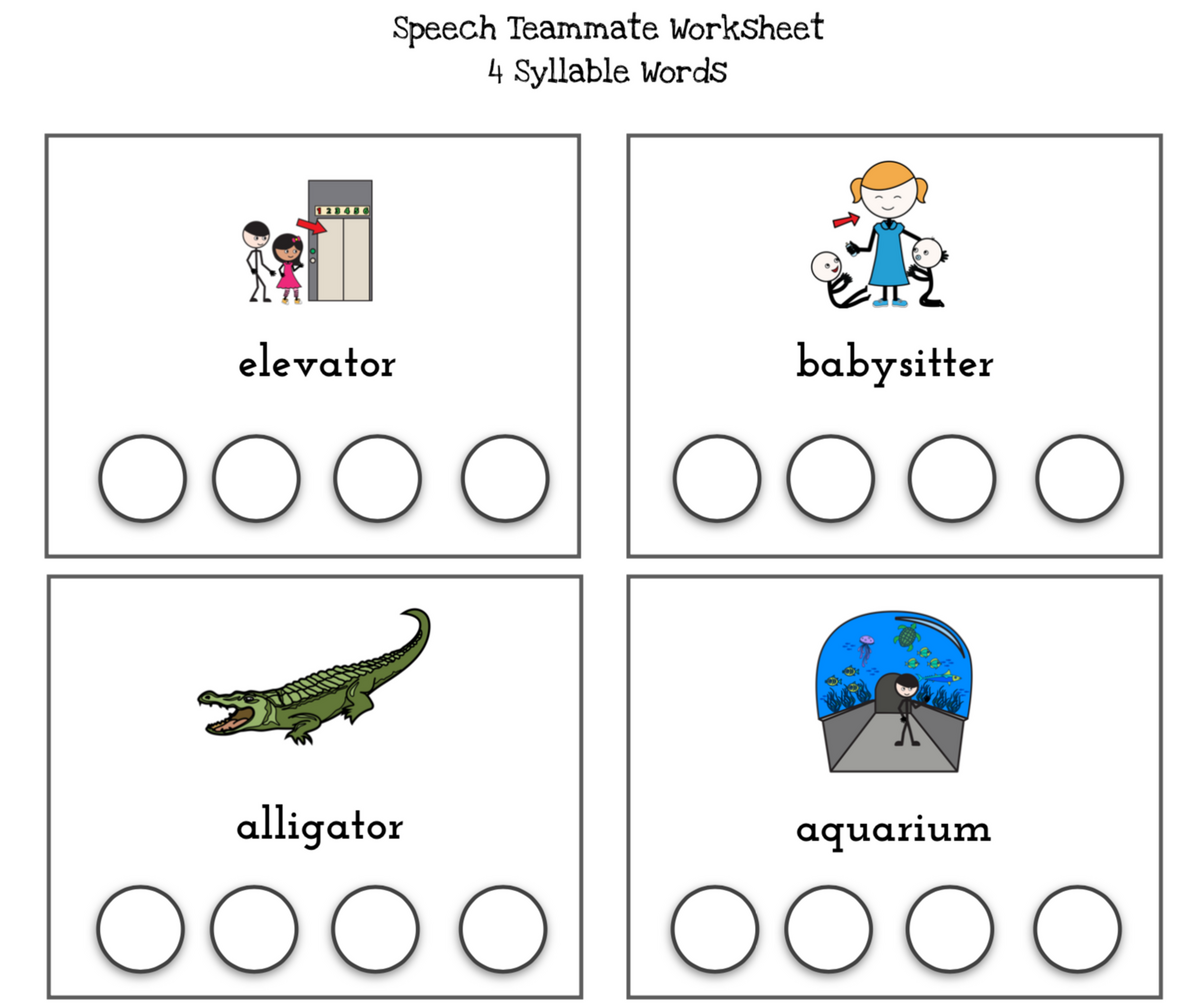 FREE Closed Syllables Decoding Multisyllabic Words Activities Worksheets Library