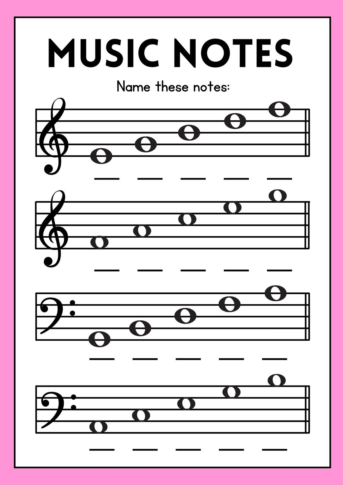Free Music Notes Worksheet Download Free Music Notes Worksheet Png Images Free Worksheets On Clipart Library