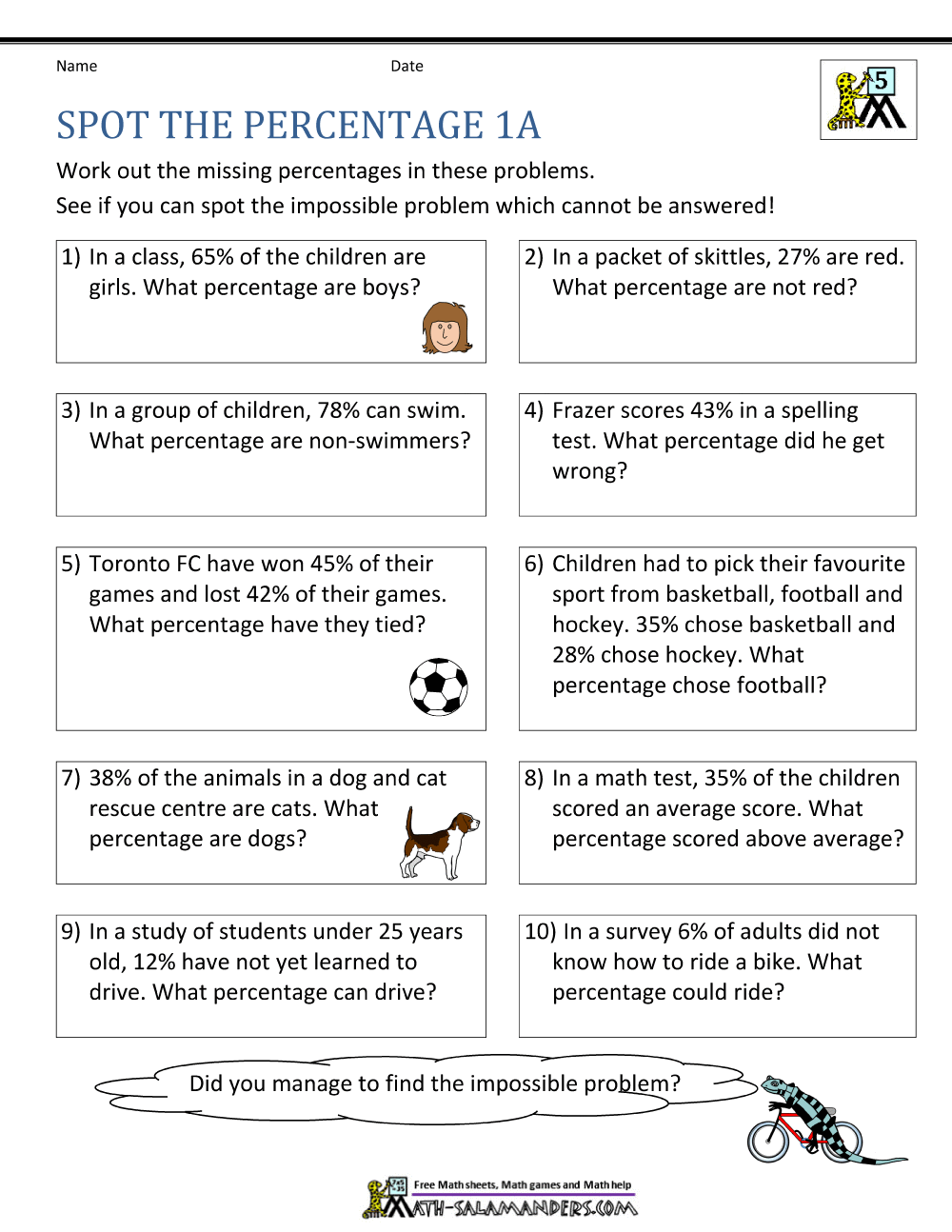 Free Percent Word Problems Worksheet With Answers Download Free Percent Word Problems Worksheet With Answers Png Images Free Worksheets On Clipart Library