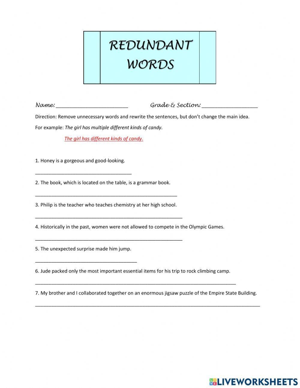 Free Redundancy Worksheet Download Free Redundancy Worksheet Png Images Free Worksheets On Clipart Library Free Redundancy Worksheet Download Free Redundancy Worksheet Png Images Free Worksheets On Clipart Library