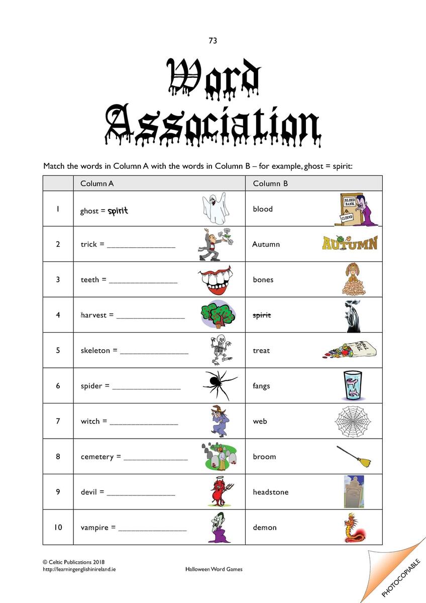 Free Word Association Worksheet Download Free Word Association Worksheet Png Images Free Worksheets On Clipart Library Word Association ESL Worksheet By Danka Michalkova Worksheets Library