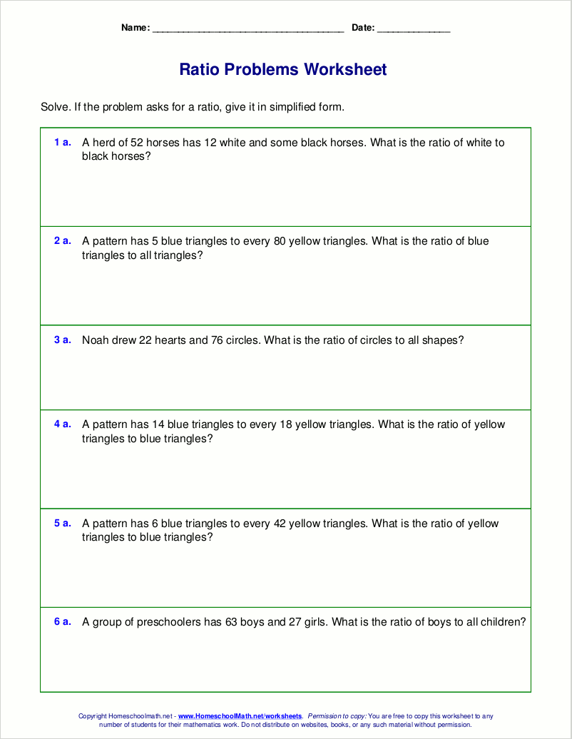 Free Worksheets For Ratio Word Problems Percent Word Problems Worksheets K12 Math Worksheets