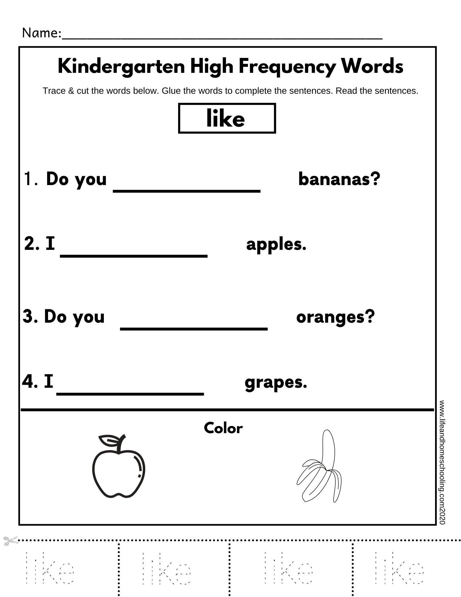 High Frequency Sight Words Kindergarten 1st Grade Made By Teachers High Frequency Sight Words Kindergarten 1st Grade Made By Teachers