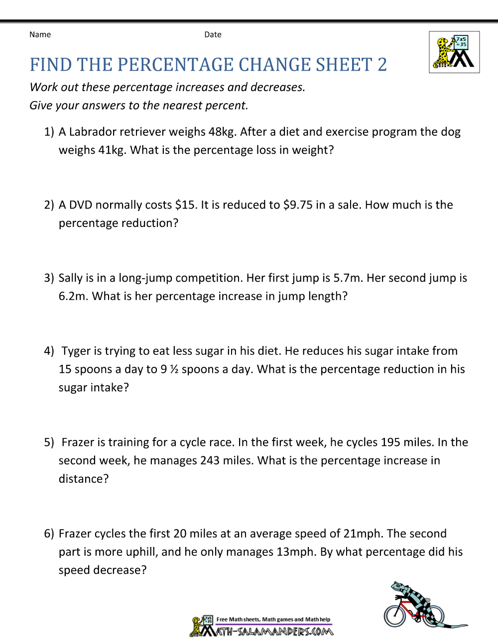 How To Calculate Percentage Change Worksheets Library Edia AI Platform For Student Outcomes