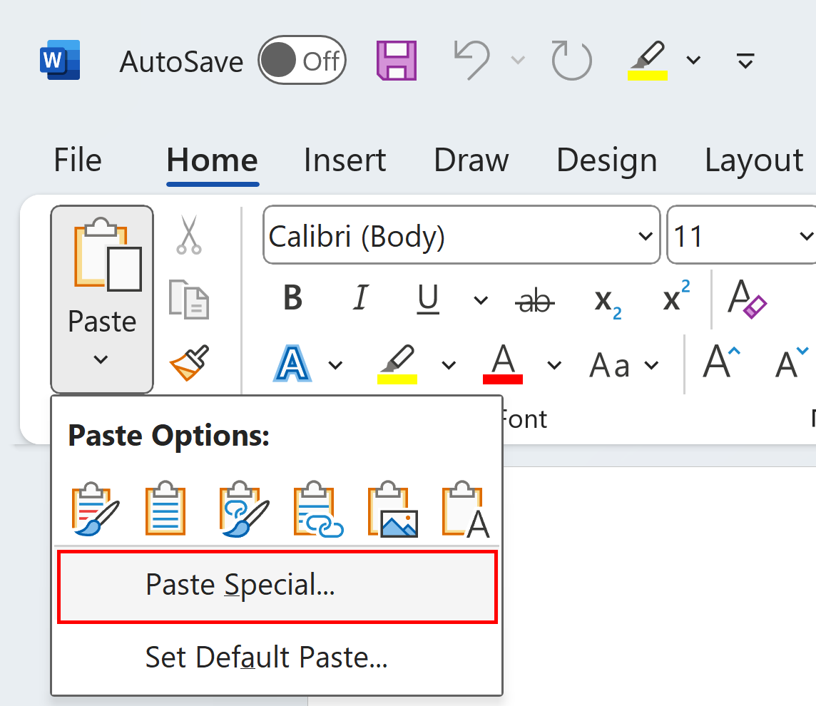 How To Insert Excel Into Word IONOS