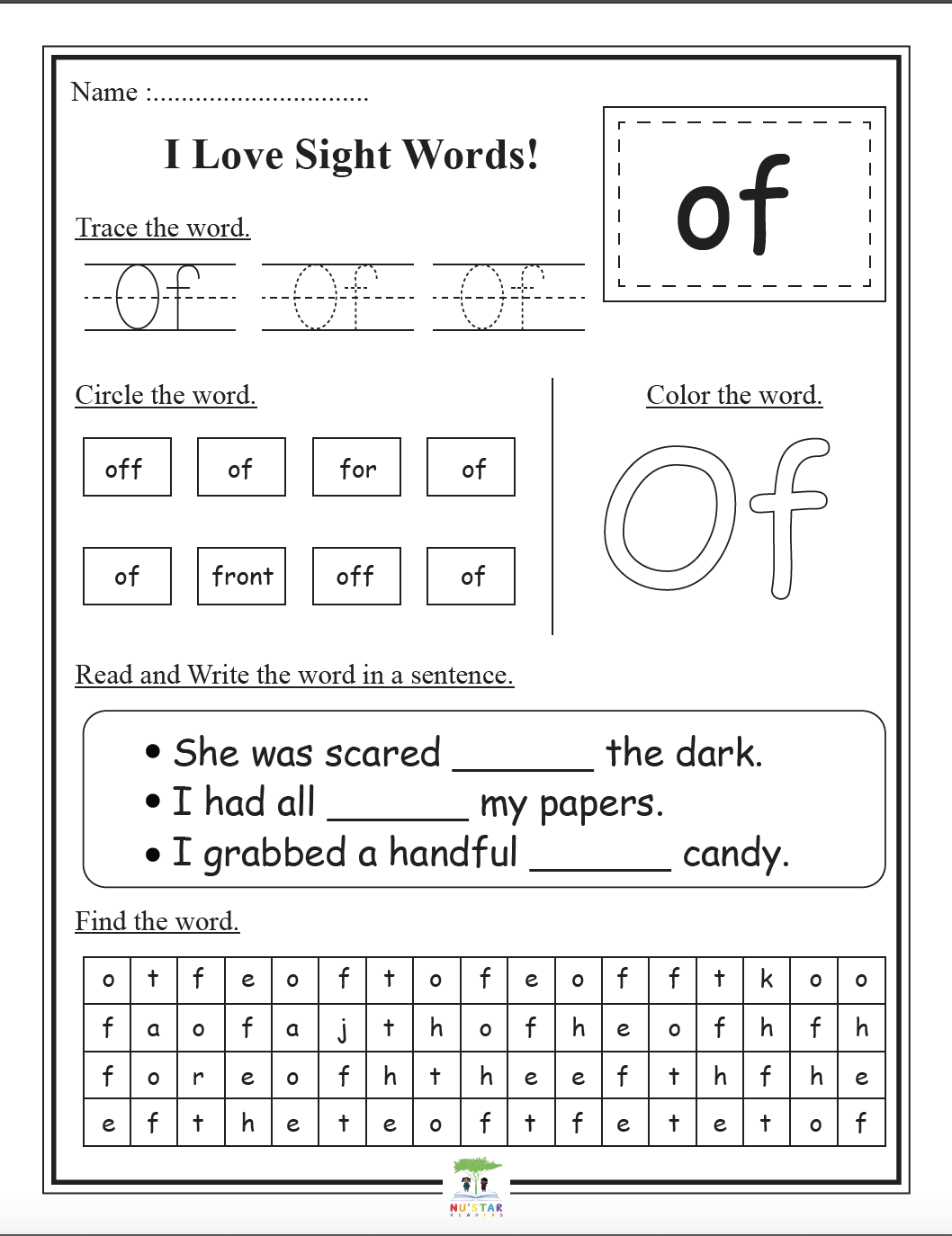 I Love Sight Words Workbook Made By Teachers Fry Sight Words 401 500 Sight Words Worksheets NO PREP SET 2 Made By Teachers