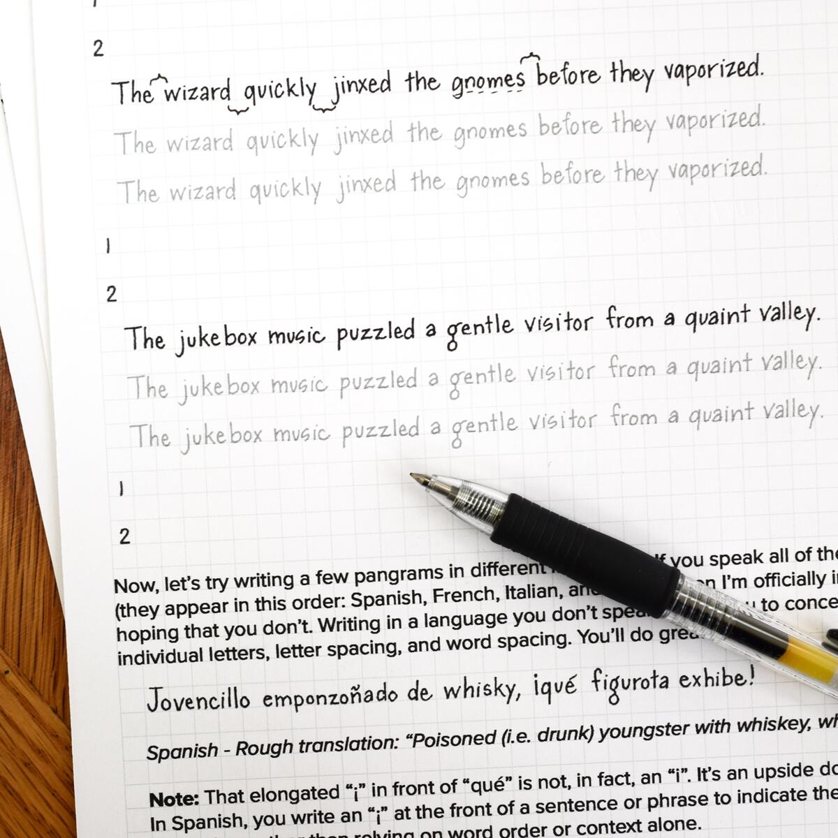 Improve Your Print Handwriting Worksheet The Postman S Knock