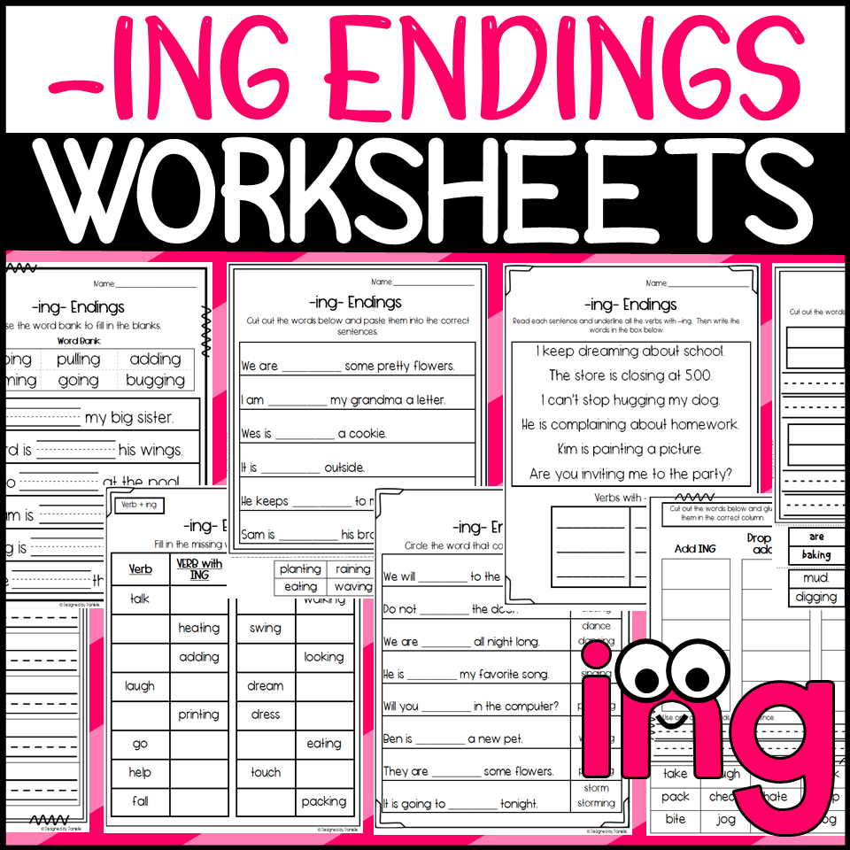 ING Endings Worksheets Made By Teachers Ing Verbs Worksheets 2nd Grade Reading Worksheets 2nd Grade Worksheets Library