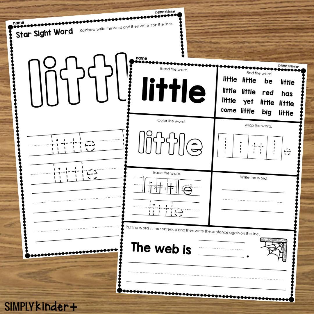 Sight Word Read And Sort Katie Roltgen Teaching