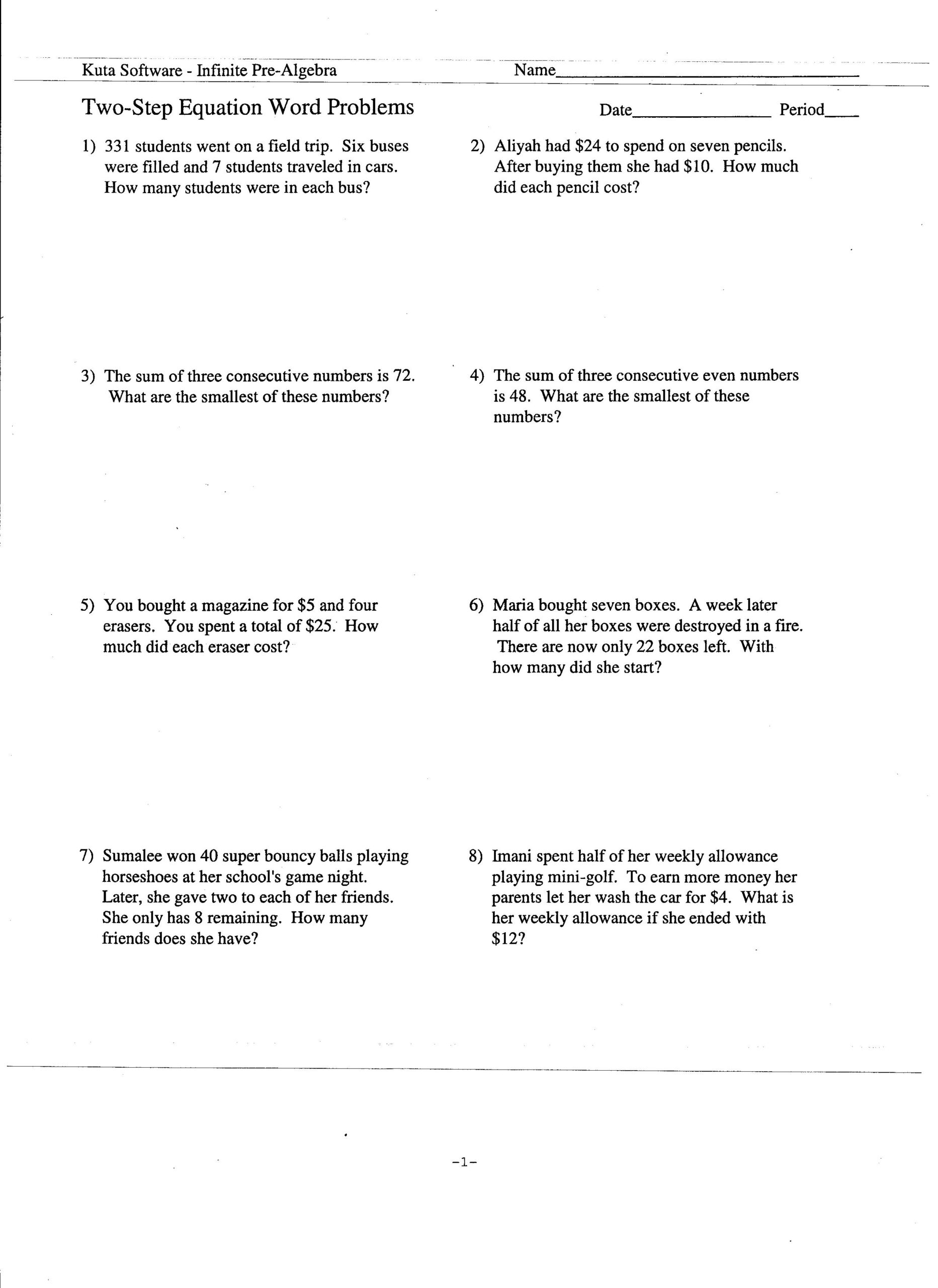 Math 8 Tri 2 Norton S Math Free Worksheets For Linear Equations Grades 6 9 Pre Algebra Algebra 1