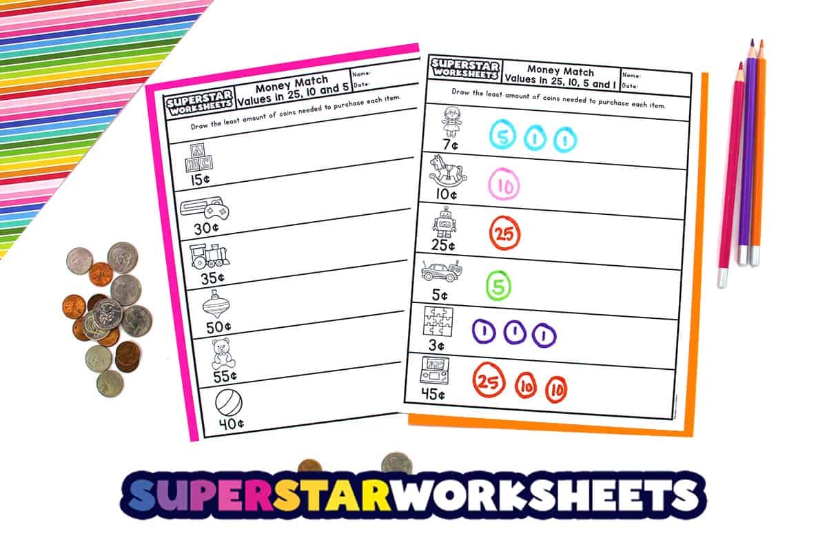 Money Worksheets Free Printables Superstar Worksheets Money Worksheets Free Printables Superstar Worksheets