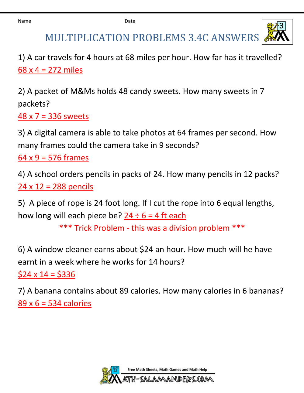 Multiplication Word Problem Worksheets 3rd Grade Worksheets Library Multiplication Word Problem Worksheets 3rd Grade Worksheets Library