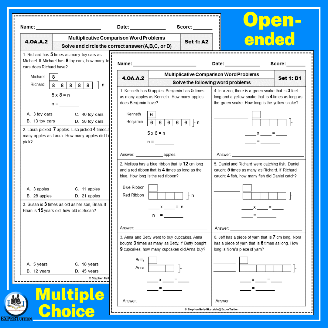 Math Word Problems For Kids