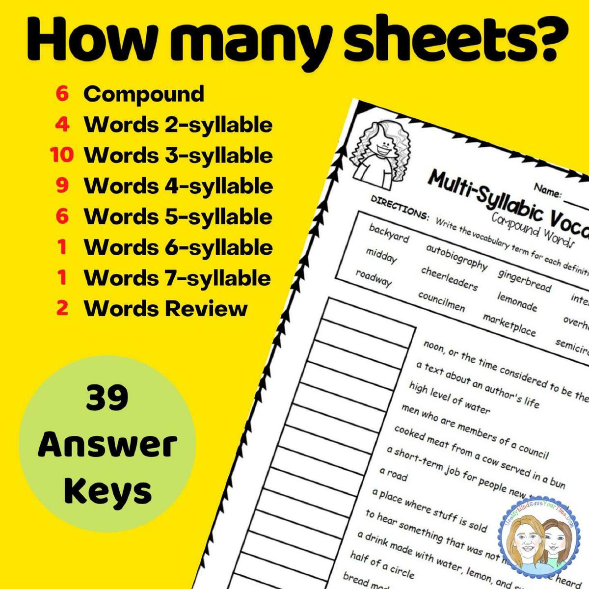 FREE Closed Syllables Decoding Multisyllabic Words Activities Conversations In Literacy