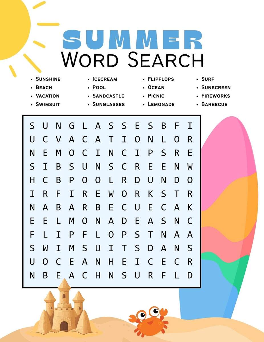 Page 4 Free Printable Word Search Worksheet Templates Canva