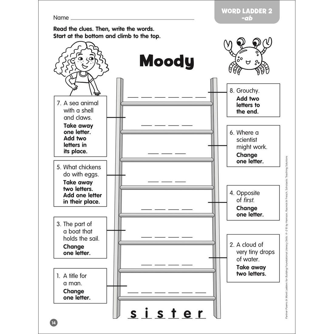 All About Word Ladders Plus Free Printables Literacy Learn
