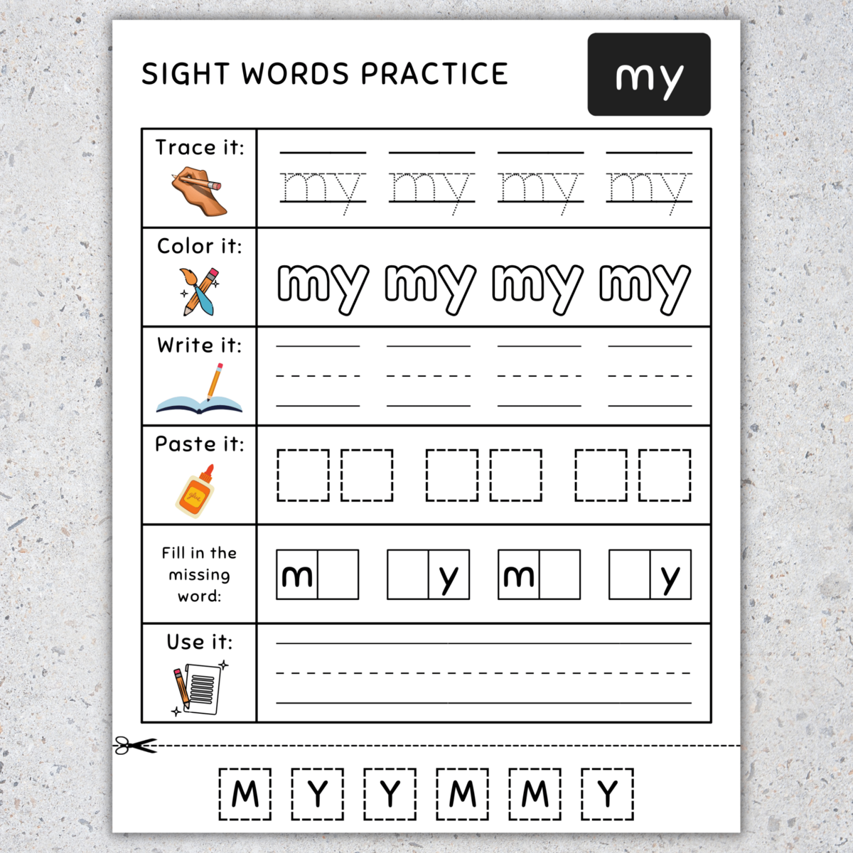 Pre Primer Sight Words Pre K Sight Words Worksheets Activities SET 2 Made By Teachers Pre Primer Sight Words Pre K Sight Words Worksheets Activities SET 2 Made By Teachers