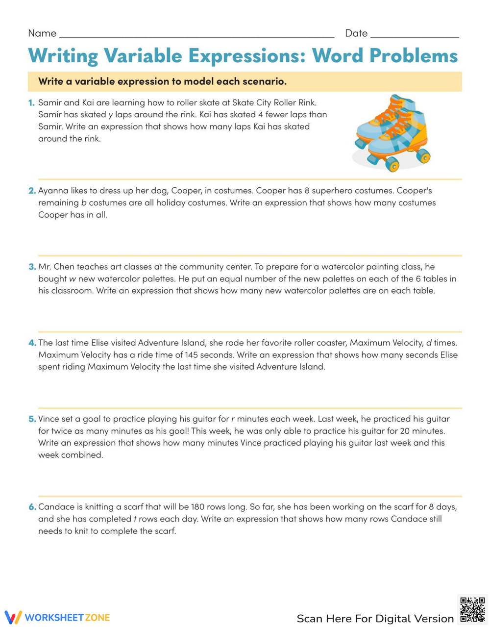 Printable Writing Expressions Worksheets Download Printable Writing Expressions Worksheets Download